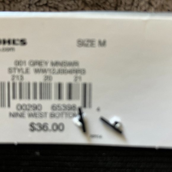 Nine West Grey Stretch Knit Legging - Picture 4 of 4